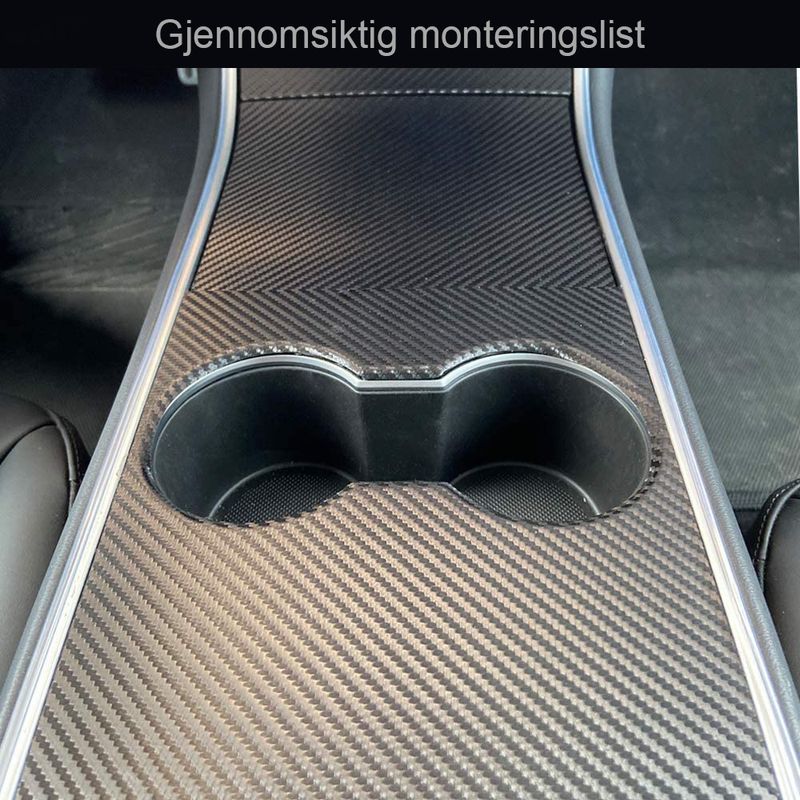 Interiørbelysning Tesla Model 3 & Y 2019-2024