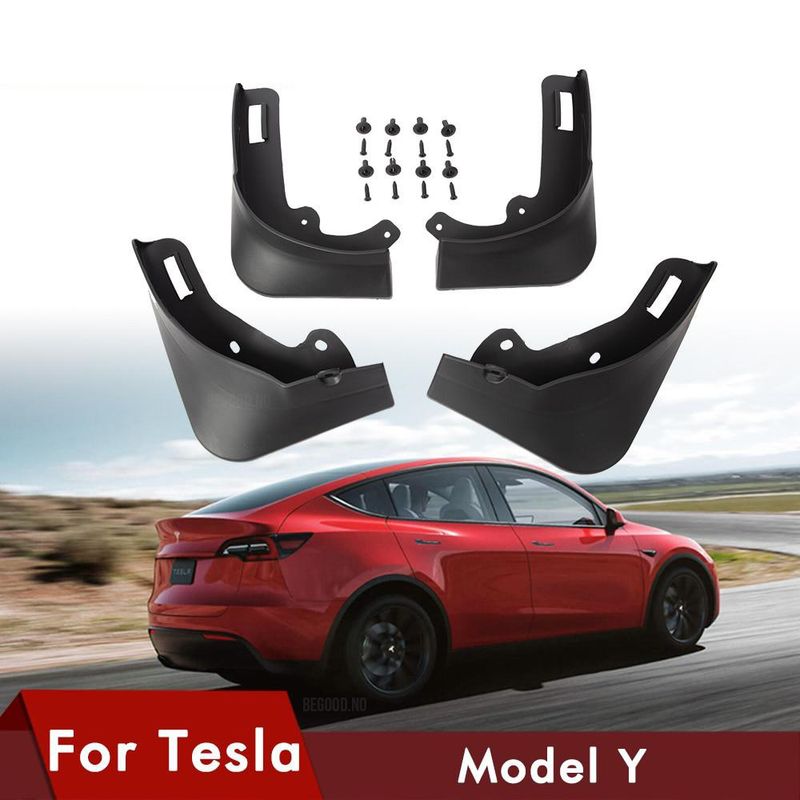 Skvettlapper Mud Flaps Tesla Model Y 2021-2024