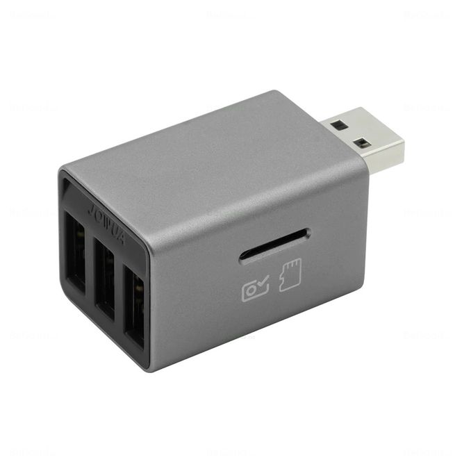 Hovedbilde Jowua 3-Port USB Hub Dashcam Leser Tesla S 3 X Y