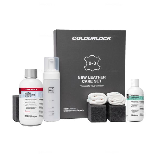 COLOURLOCK New Leather Care - Pleiesett for skinn og kunstskinn