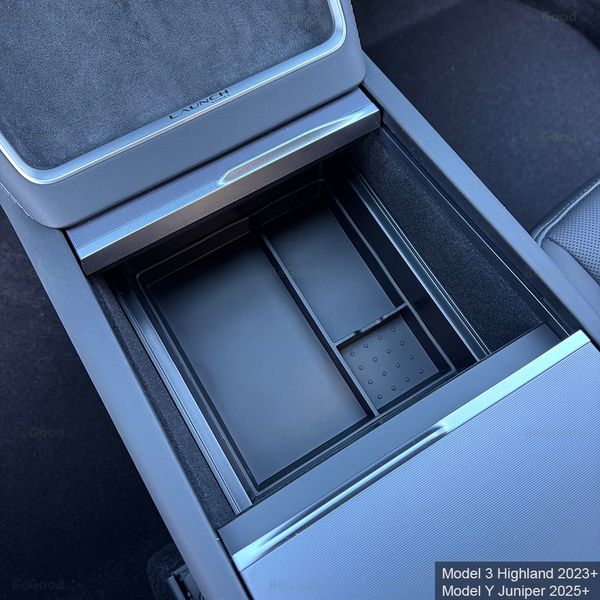 Midtkonsoll oppbevaring - Tesla Model 3 & Y