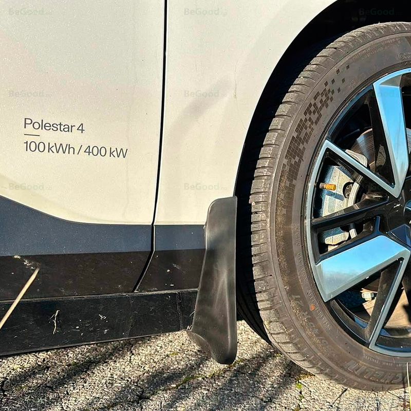 Polestar 4 Skvettlapper - Mud flaps