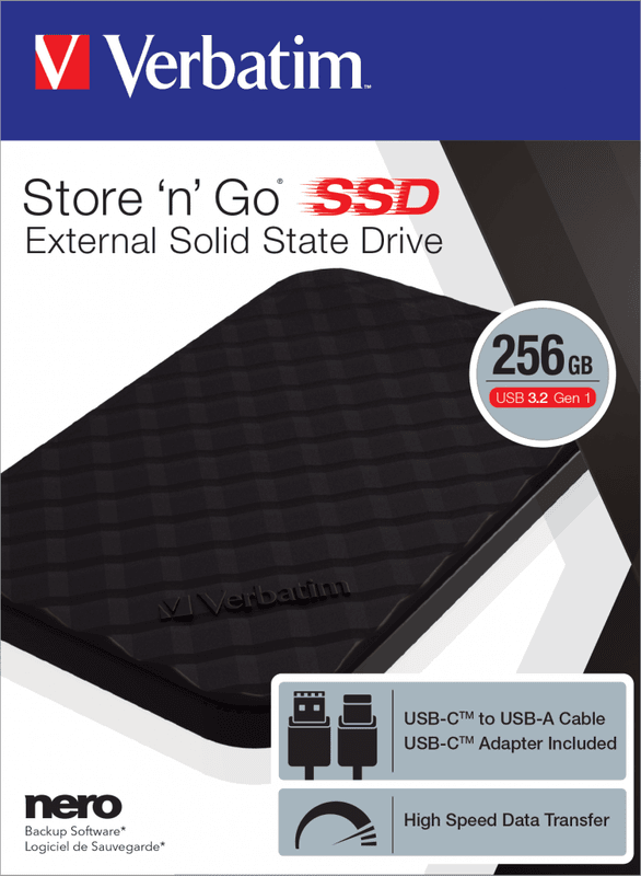 SSD Ekstern harddisk Dash-Cam Sentry-mode