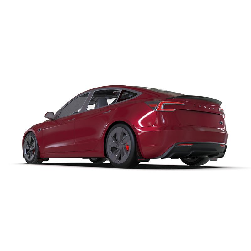 Rally Armor Skvettlapper Tesla Model 3 Highland