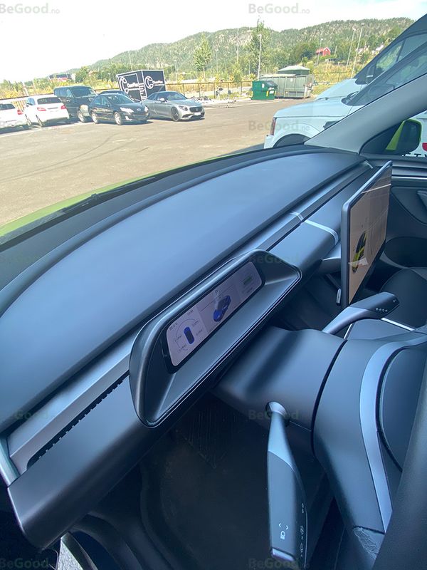Dashbord med skjerm - Tesla Model 3 & Y